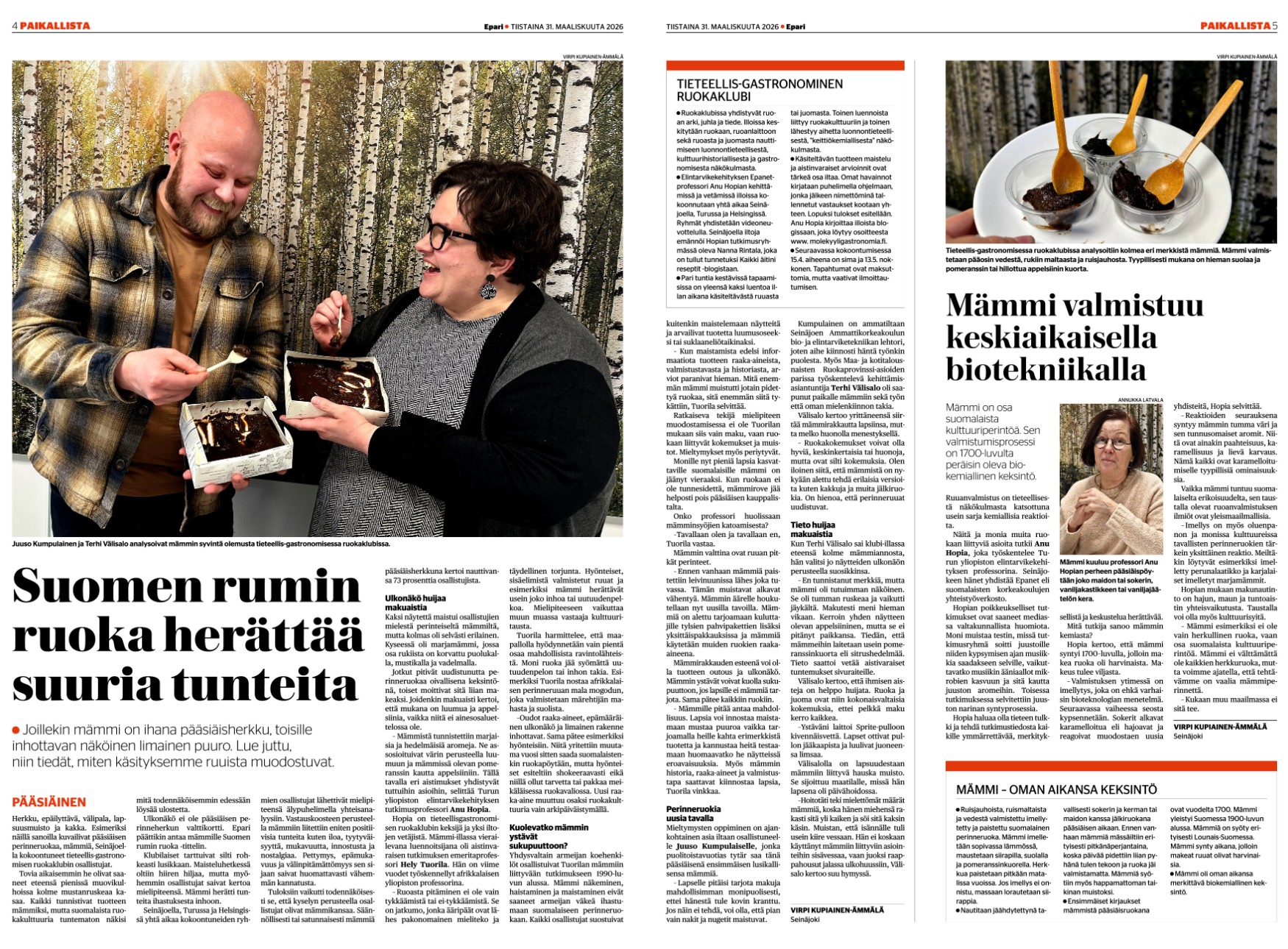 Eparin aukeama: Suomen rumin ruoka herättää tunteita.